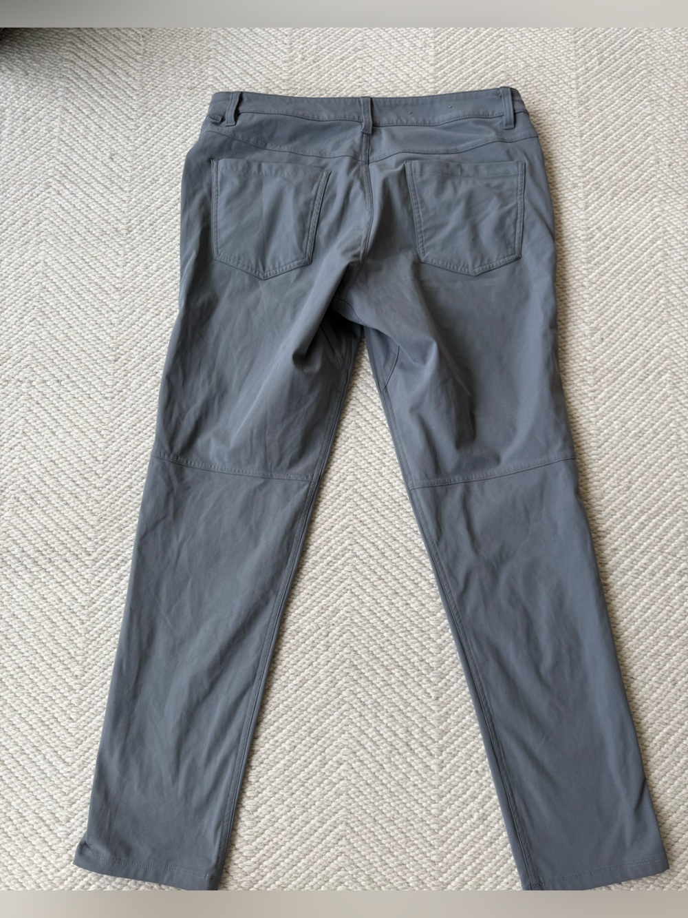 Lululemon ABC Pant Warpstreme Asphalt Grey sz 33